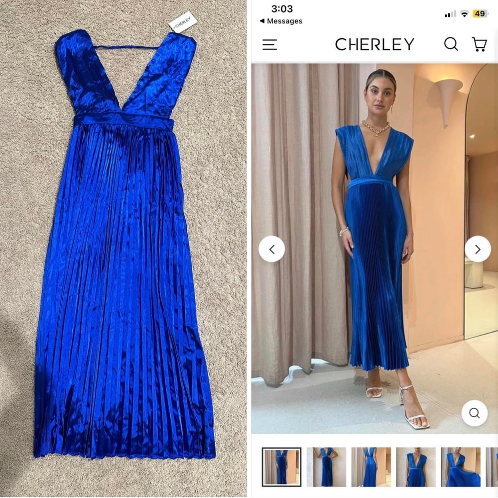 Royal Blue Dress